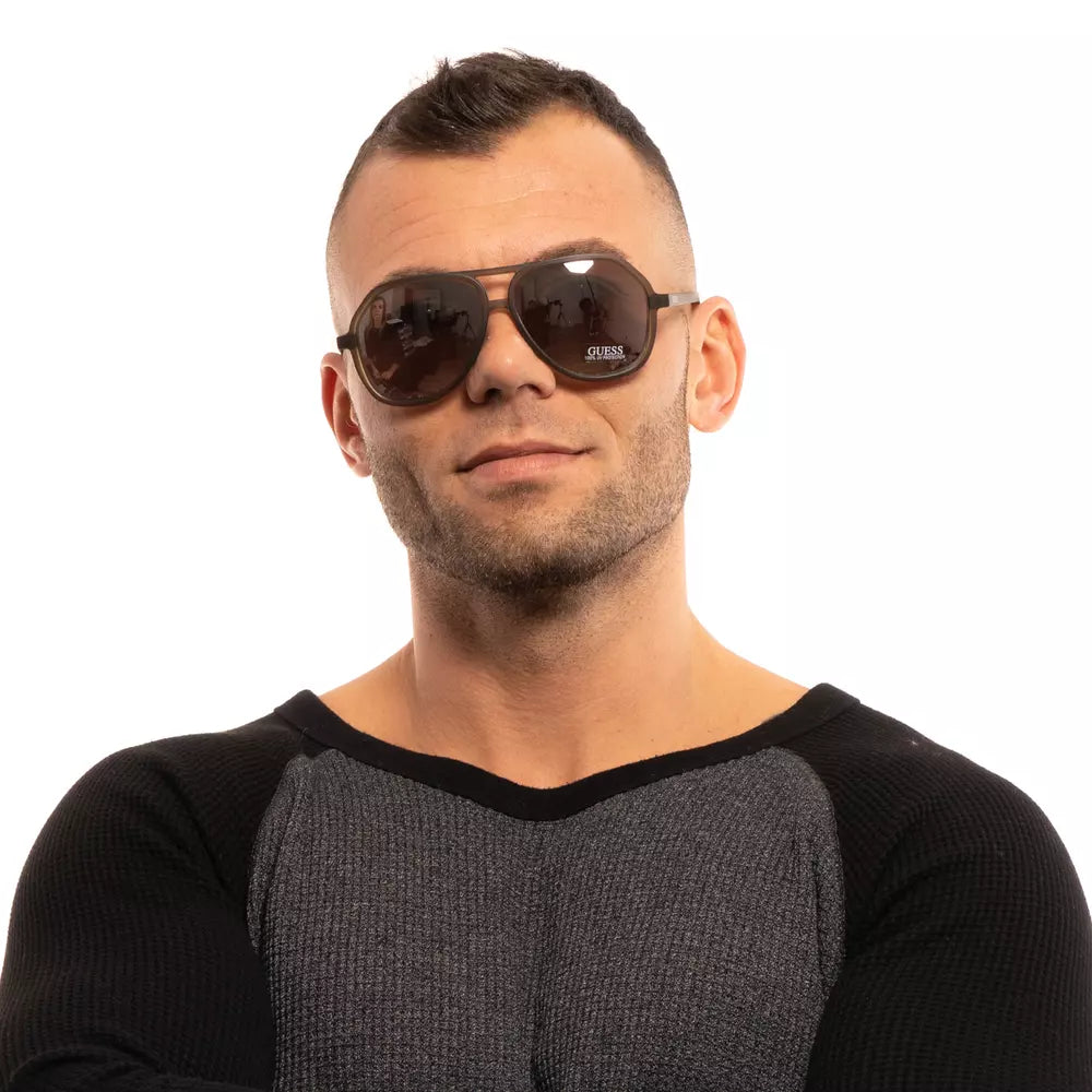 Gafas de sol marrones para hombre