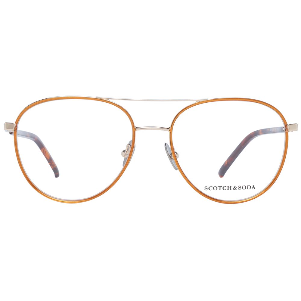 Gold Men Glasses Frame