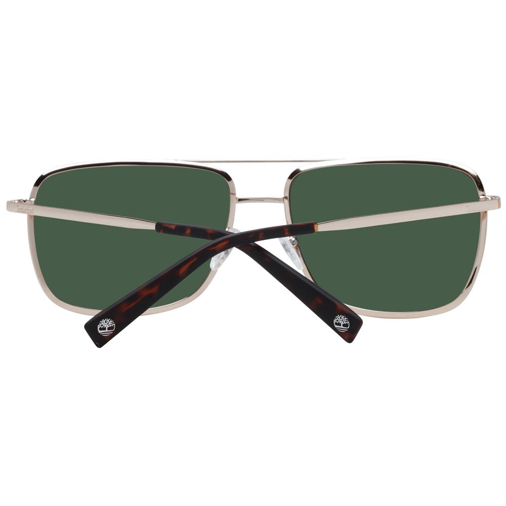Gafas de sol doradas para hombre