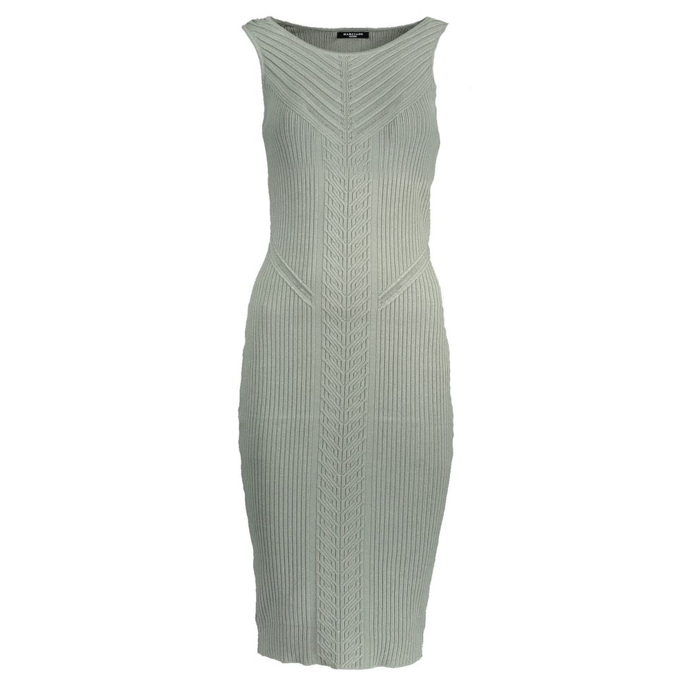 Vestido verde de poliéster