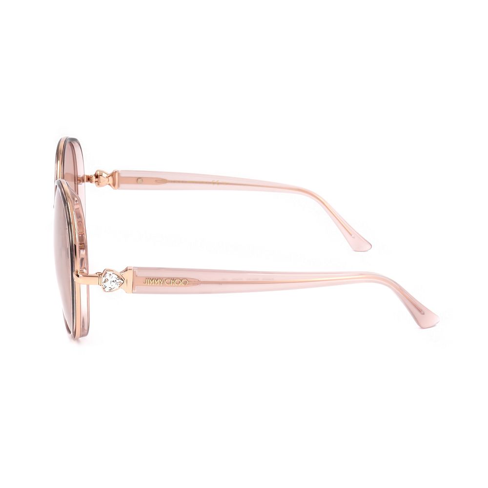 Gafas de sol de metal dorado