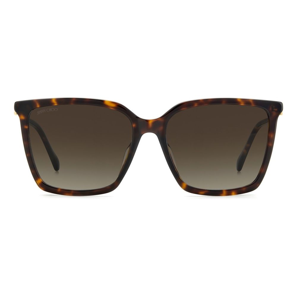 Gafas de sol de metal dorado