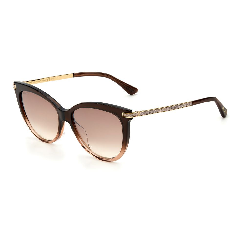 Gafas de sol de acetato marrón