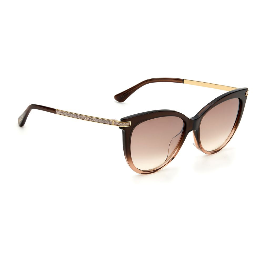 Gafas de sol de acetato marrón