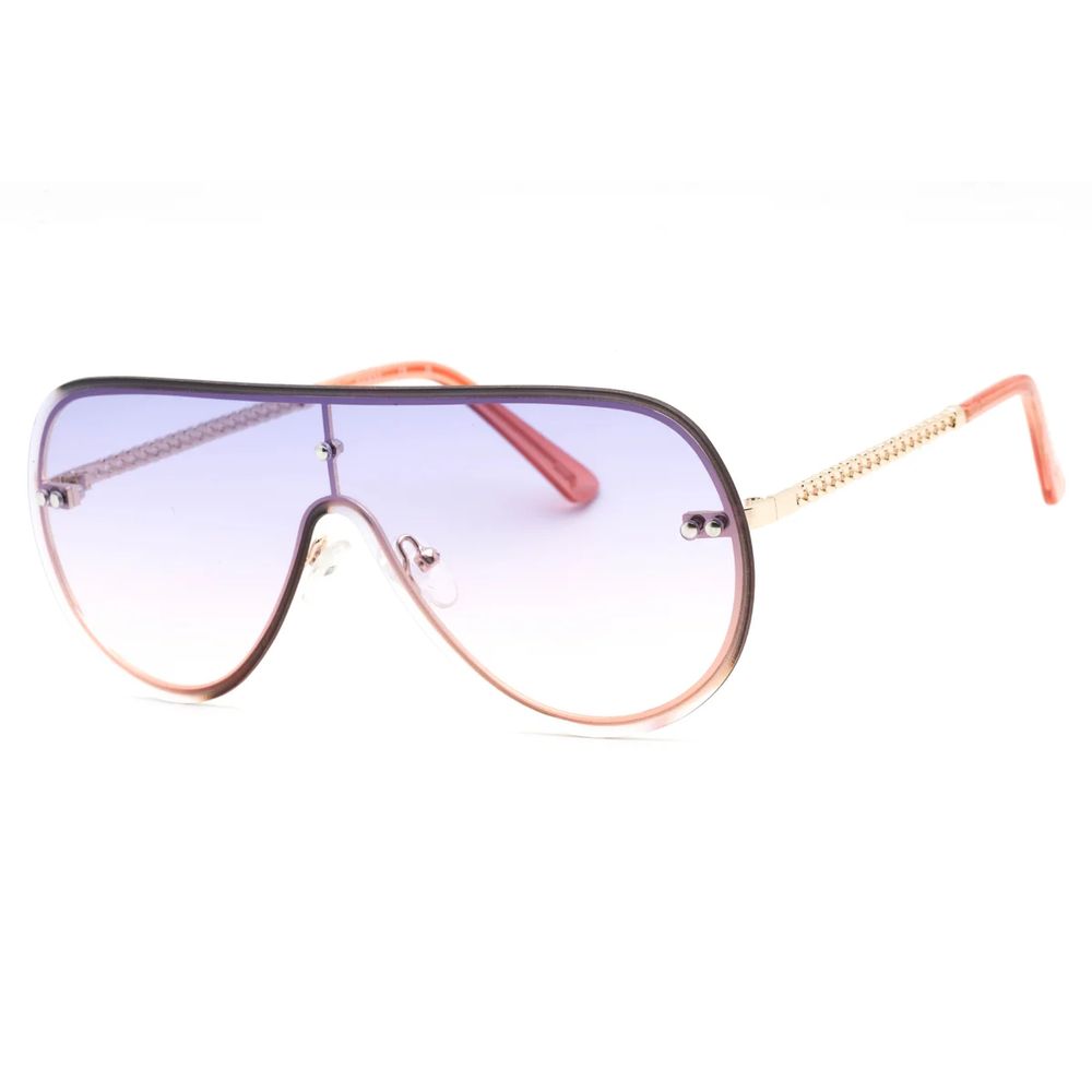 Gafas de sol de metal dorado
