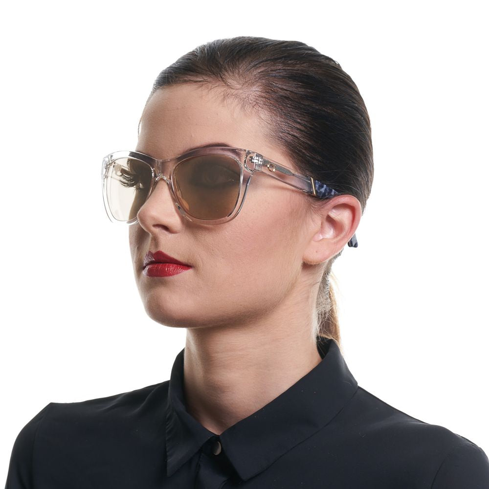 Transparent Haircalf Sunglasses