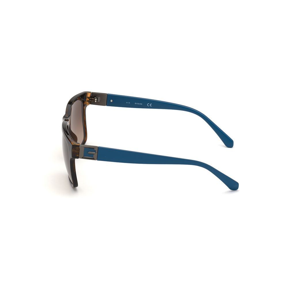 Gafas de sol de resina marrón