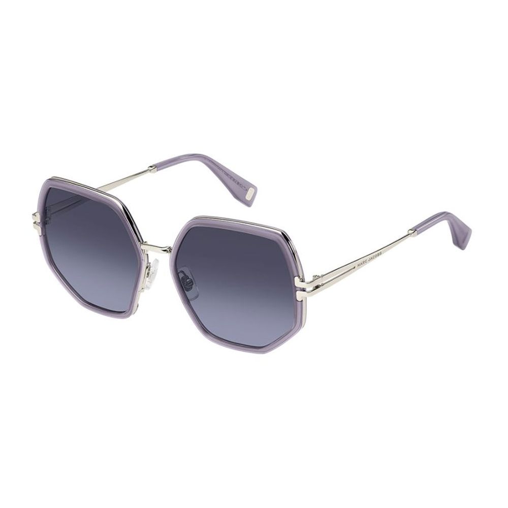 Gafas de sol de metal morado