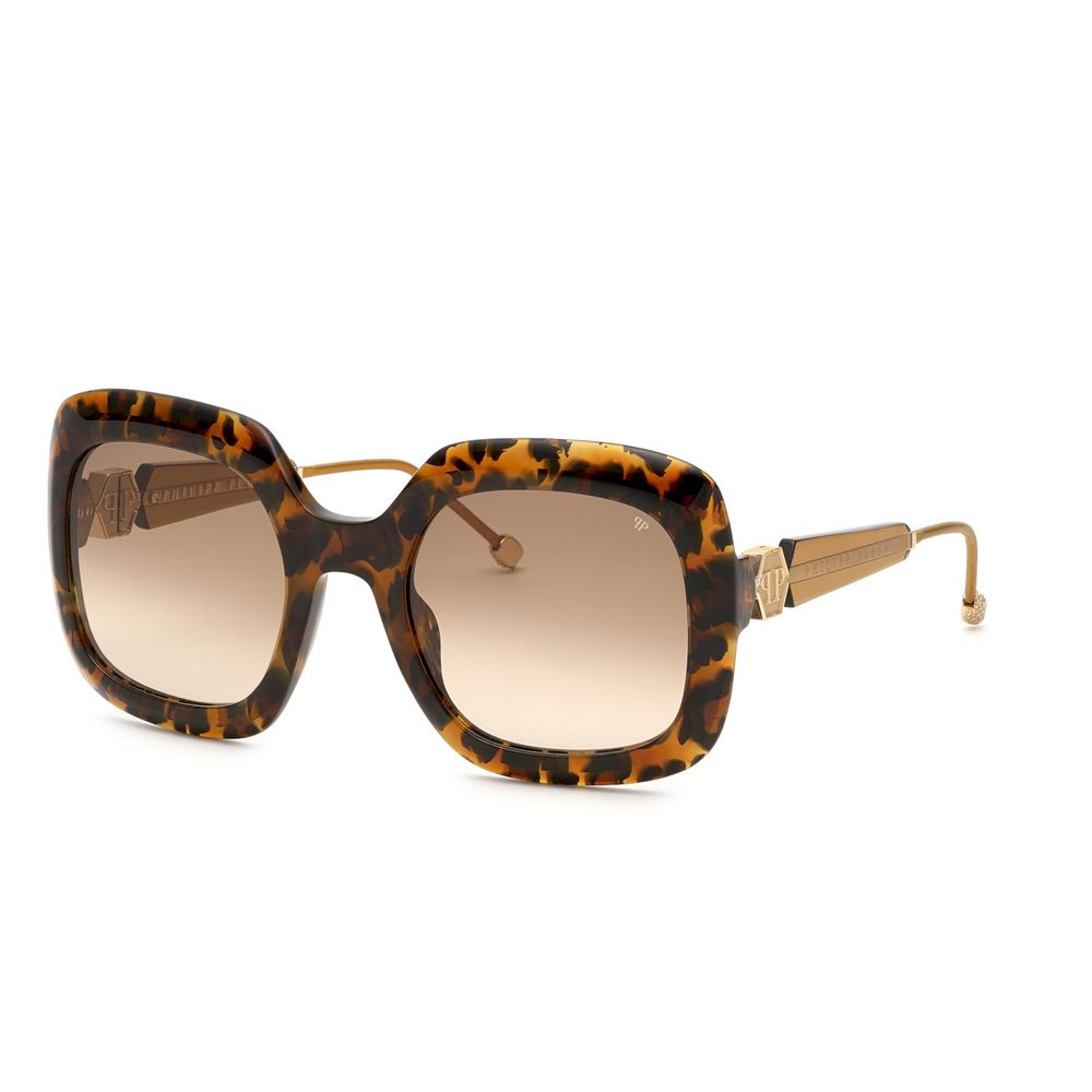 Gafas de sol de acetato marrón