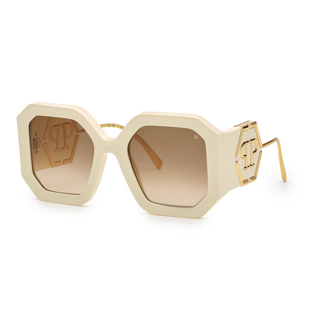 Gafas de sol de acetato blanco