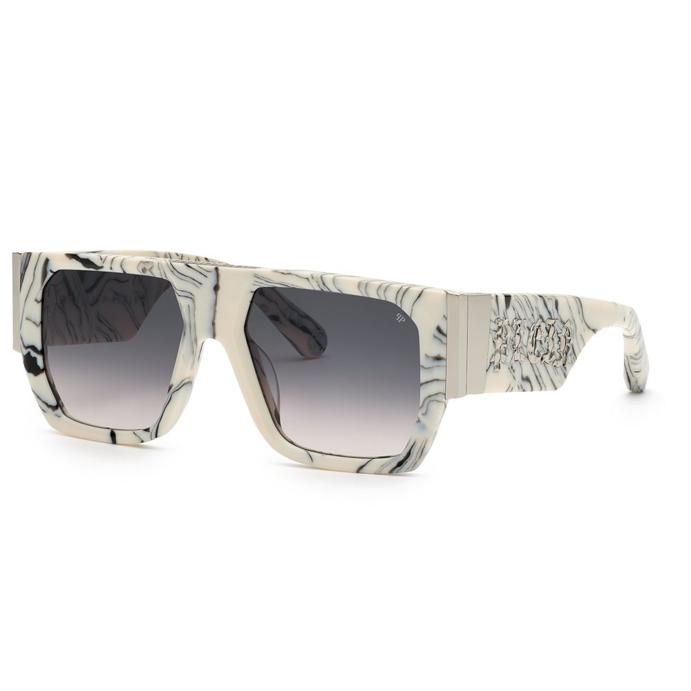 Gafas de sol de acetato blanco