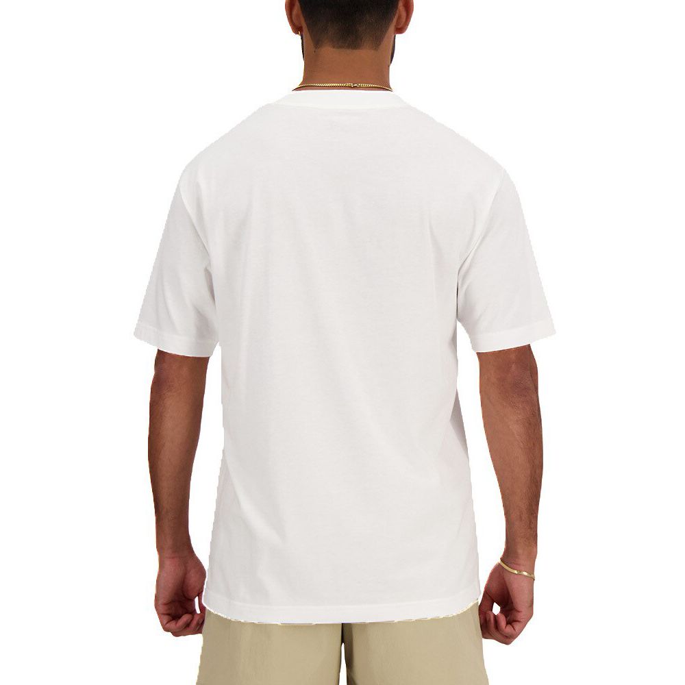 Camiseta blanca de algodón