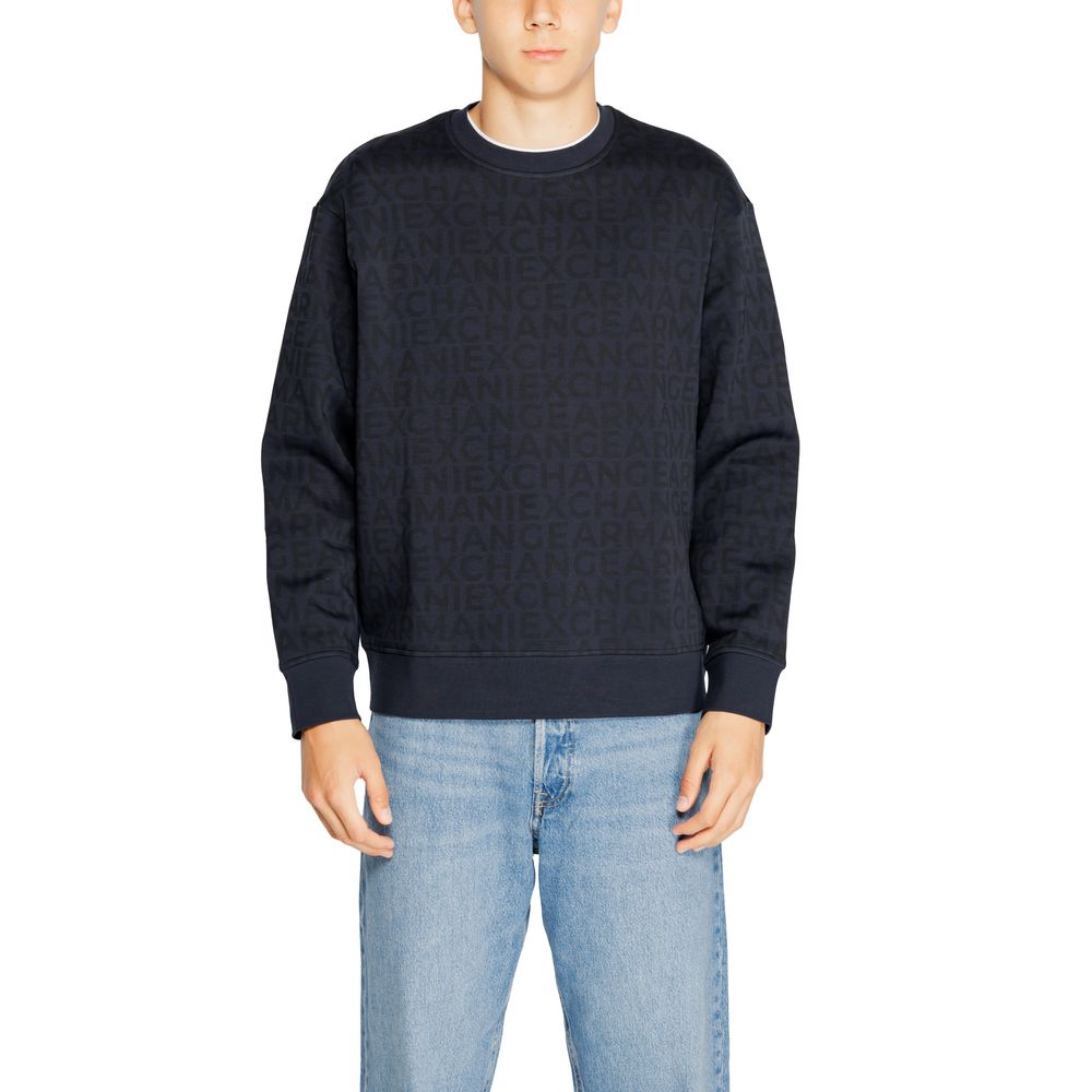 Blue Cotton Sweatshirt