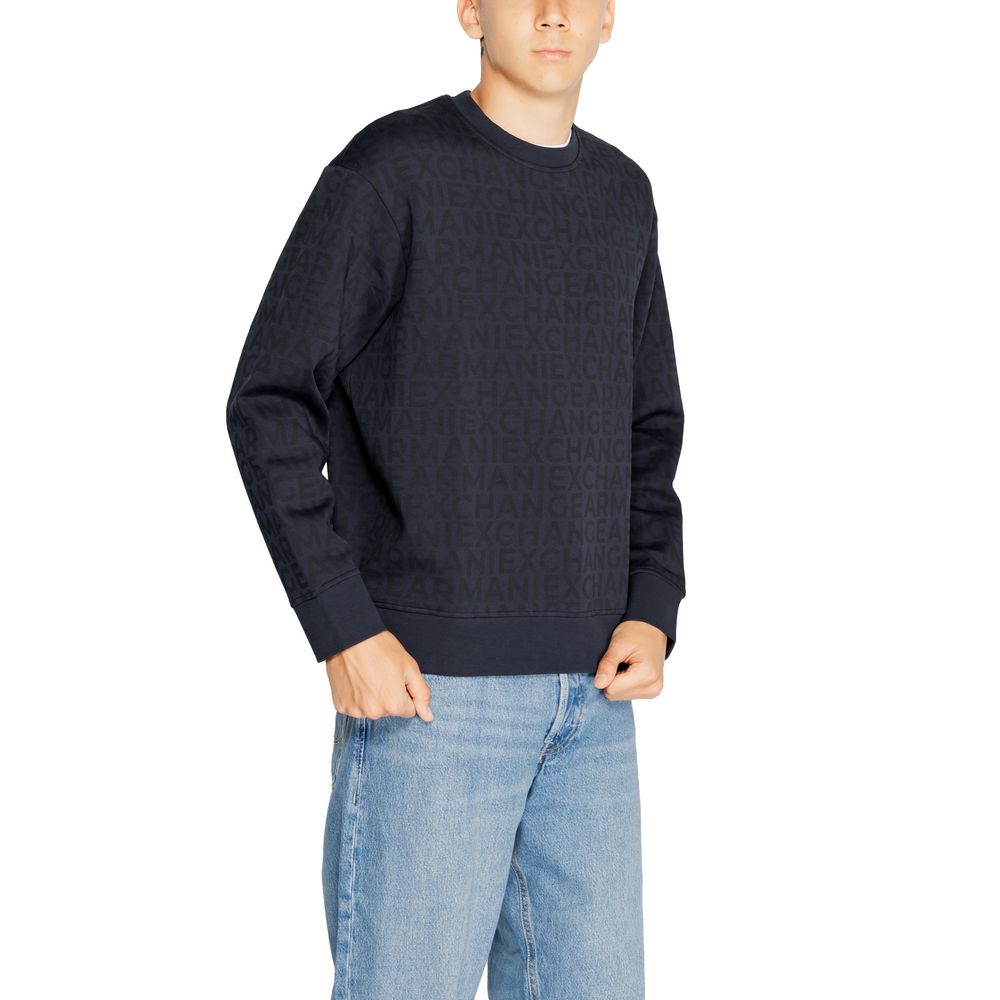 Blue Cotton Sweatshirt