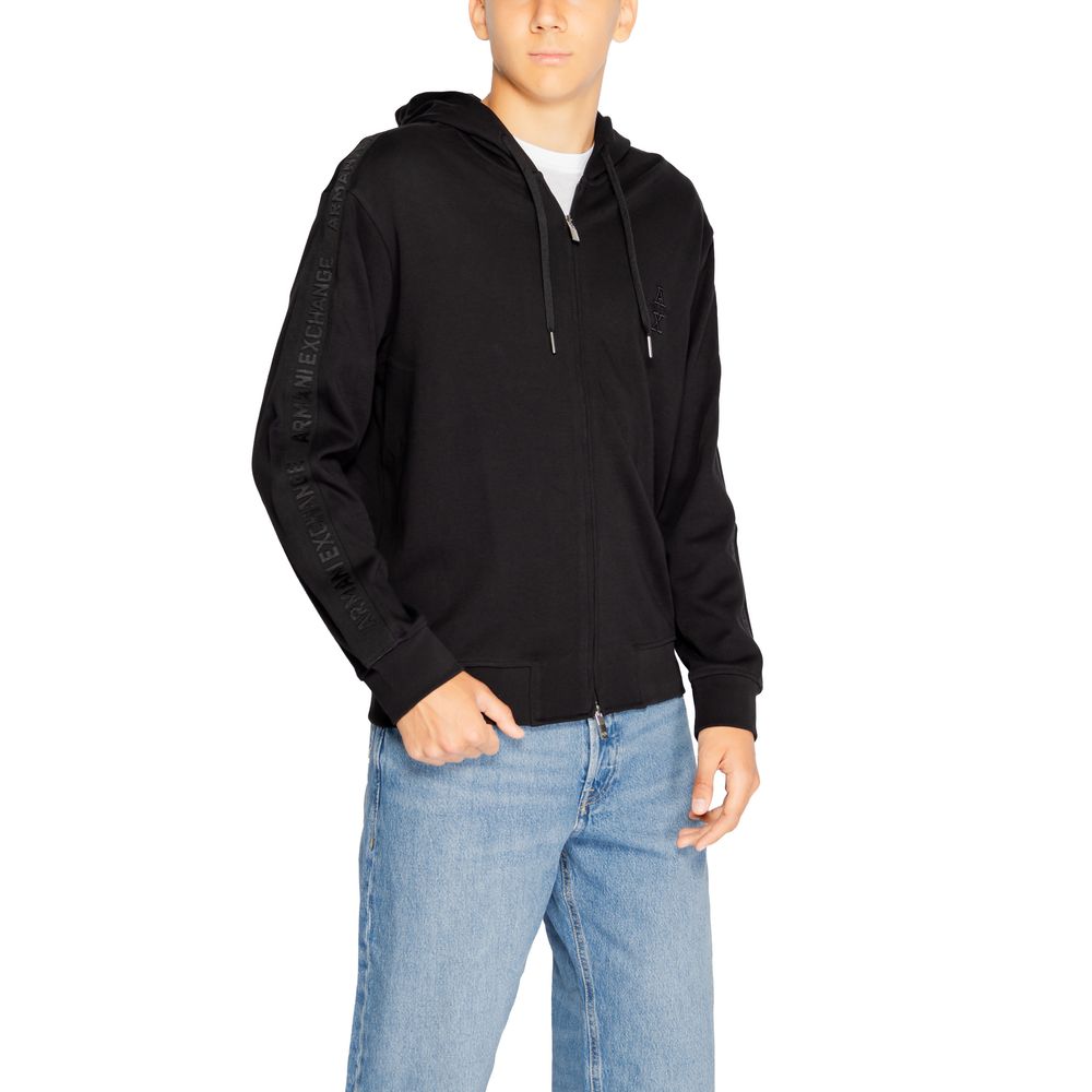 Jersey negro de algodón