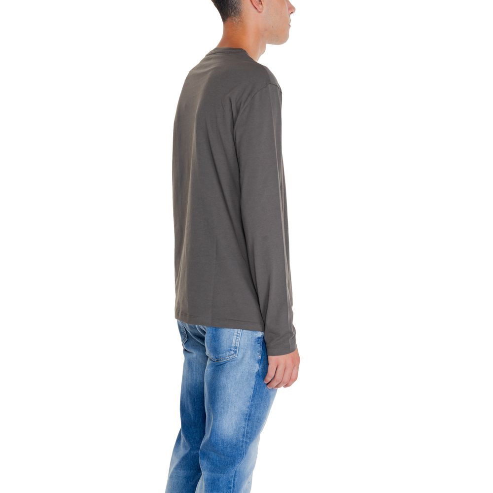Camisa verde de algodón