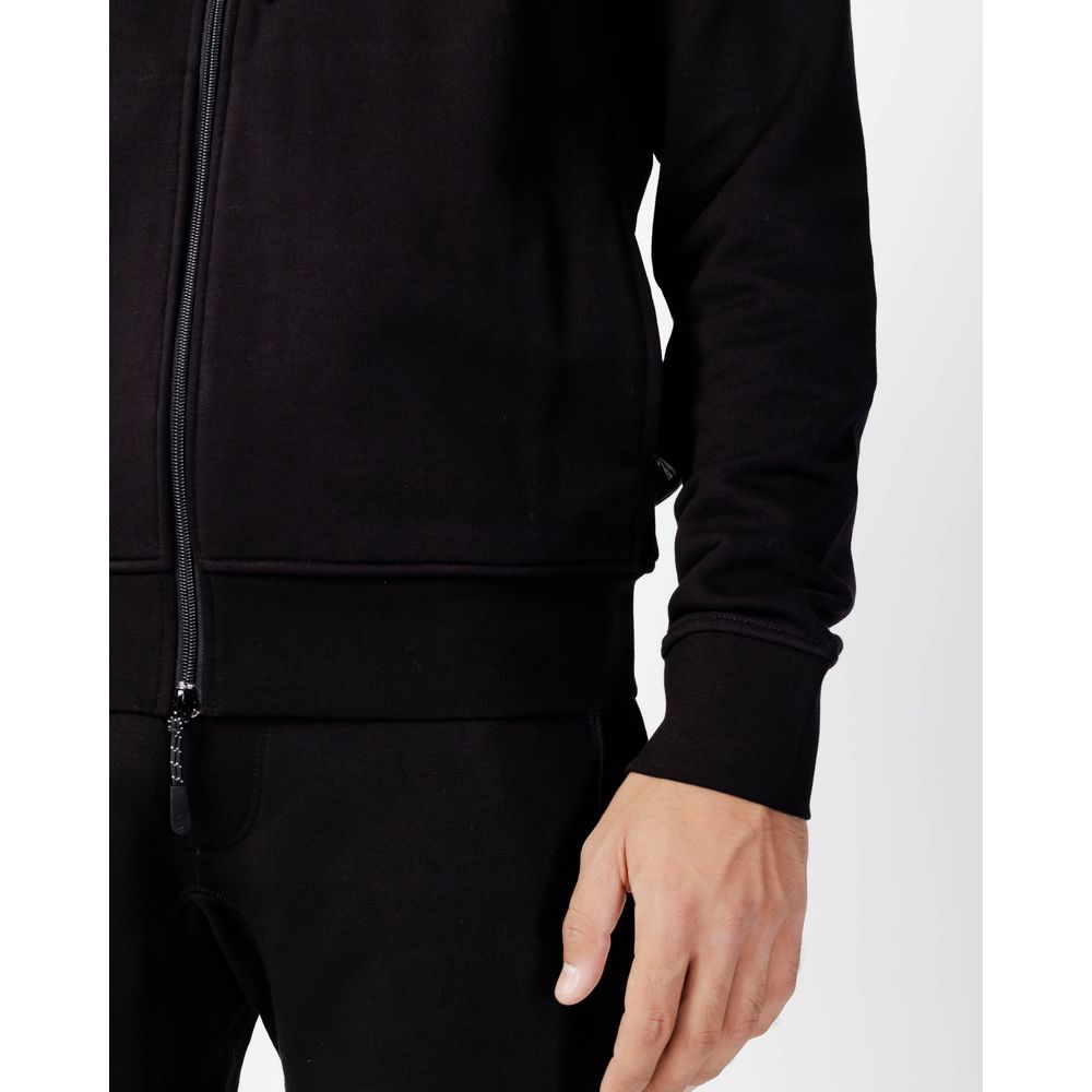 Jersey negro de algodón