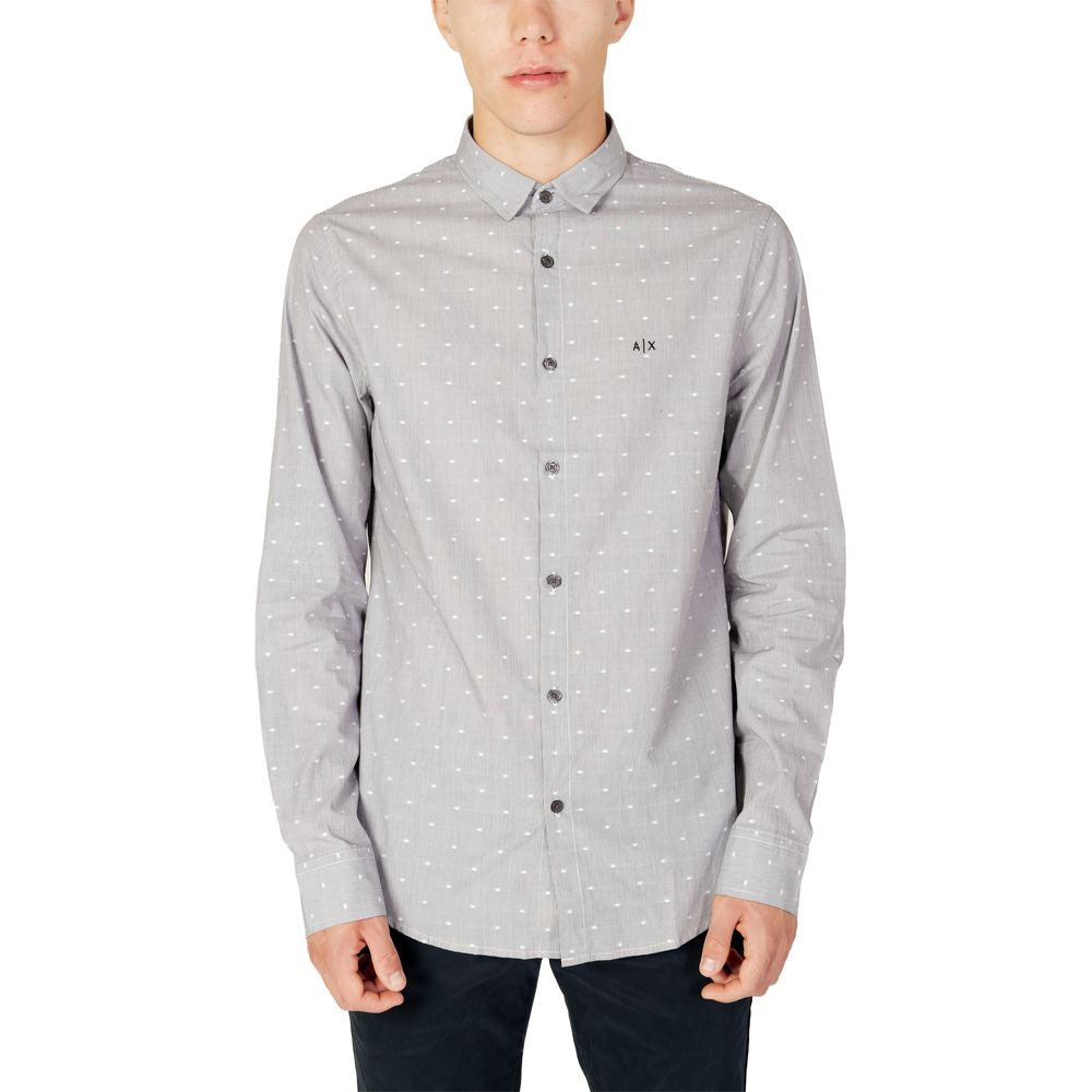 Camisa negra de algodón