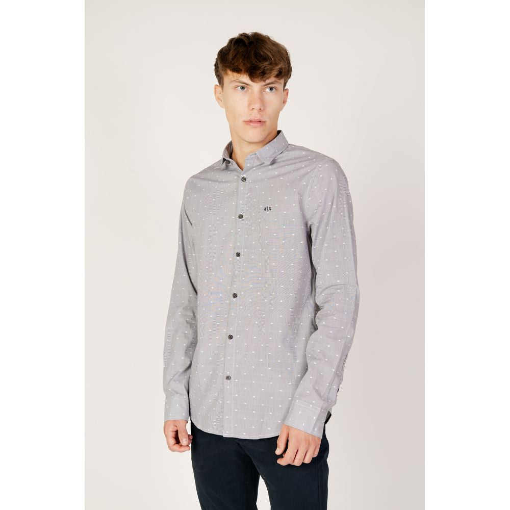 Camisa negra de algodón