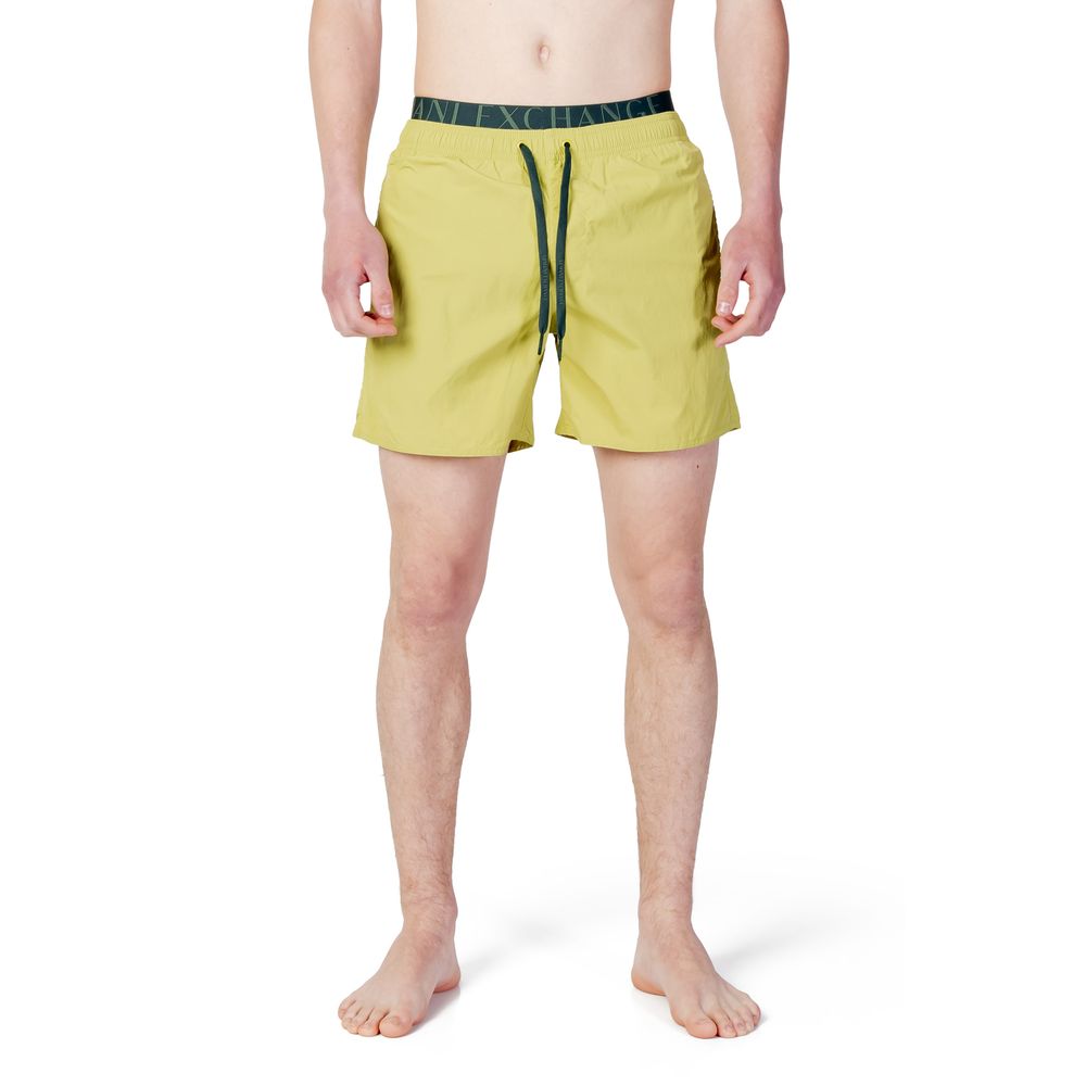 Bañador de poliéster verde