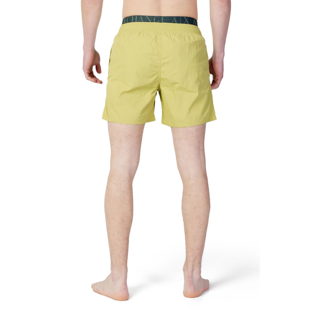 Bañador de poliéster verde