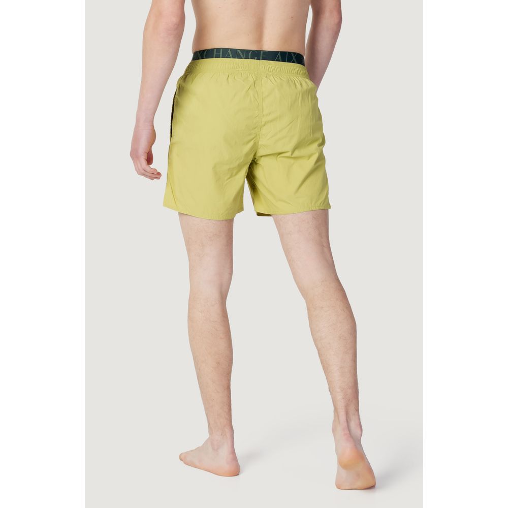 Bañador de poliéster verde