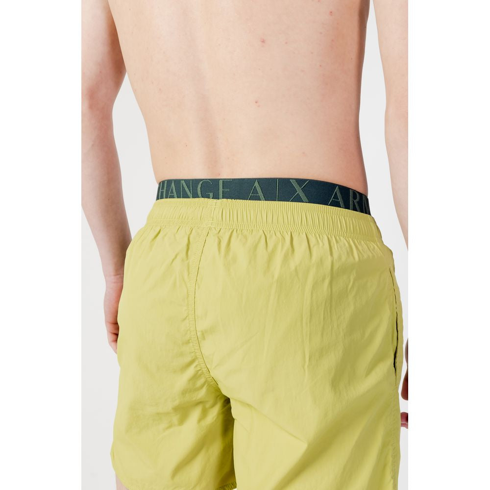 Bañador de poliéster verde