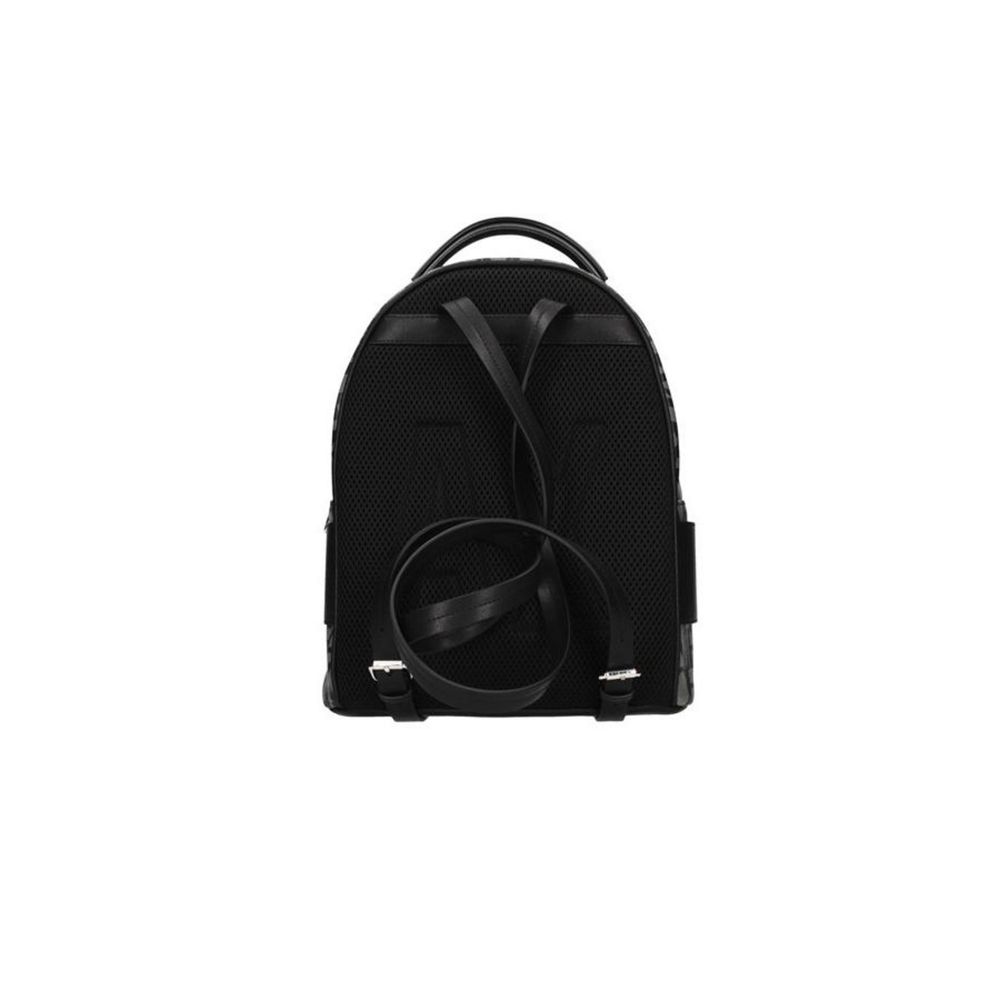 Mochila negra de algodón
