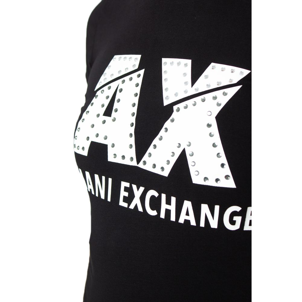 Black Cotton T-Shirt