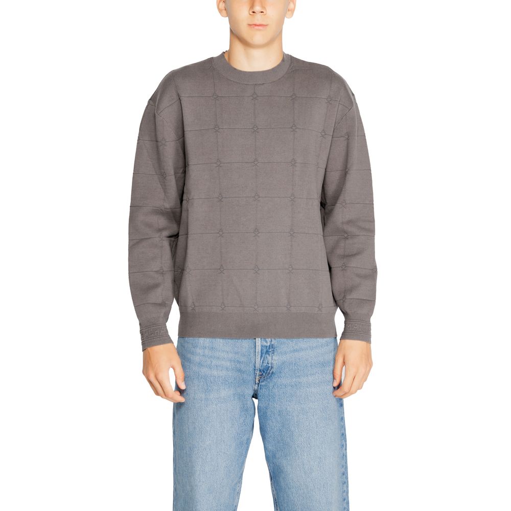 Camiseta de algodón gris