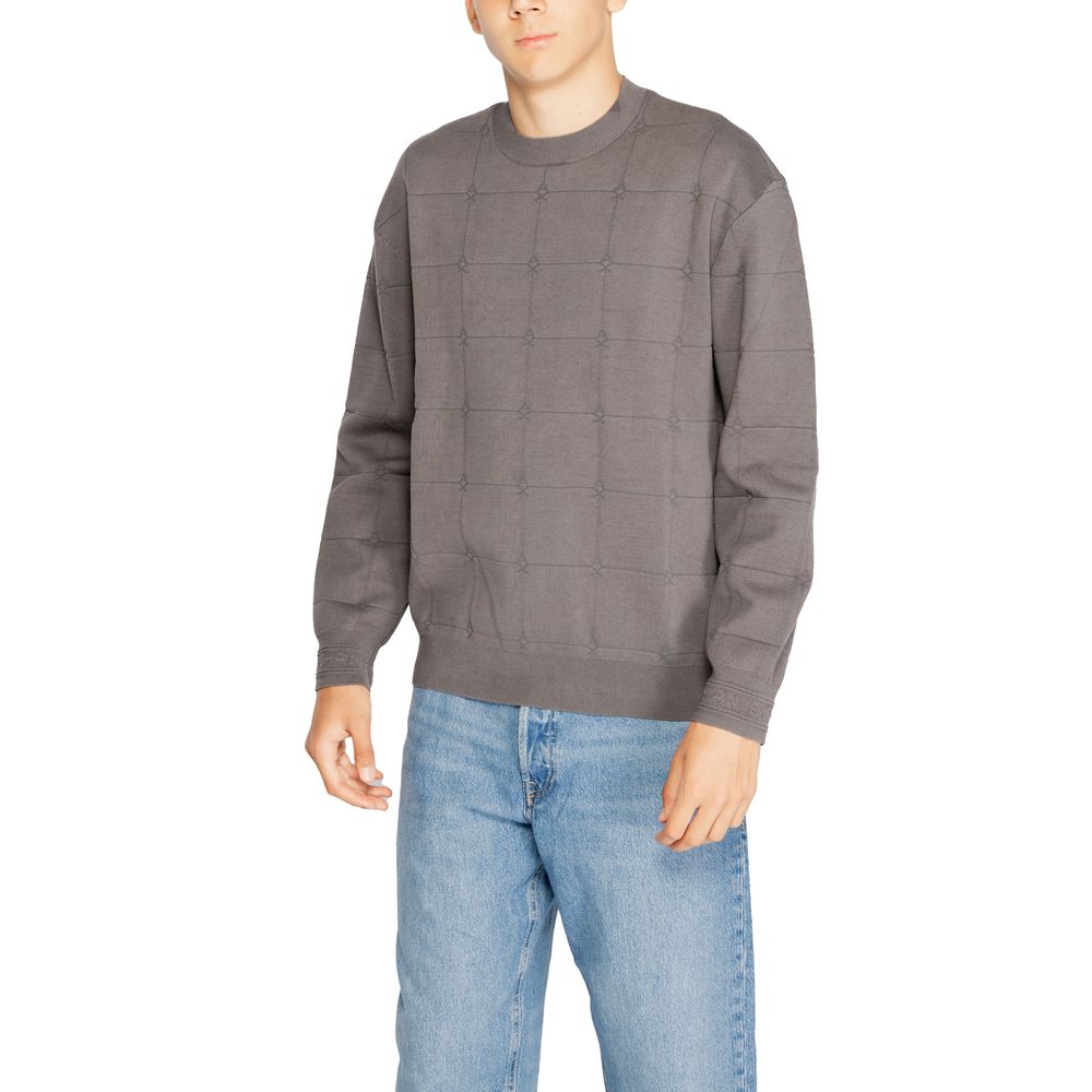 Camiseta de algodón gris