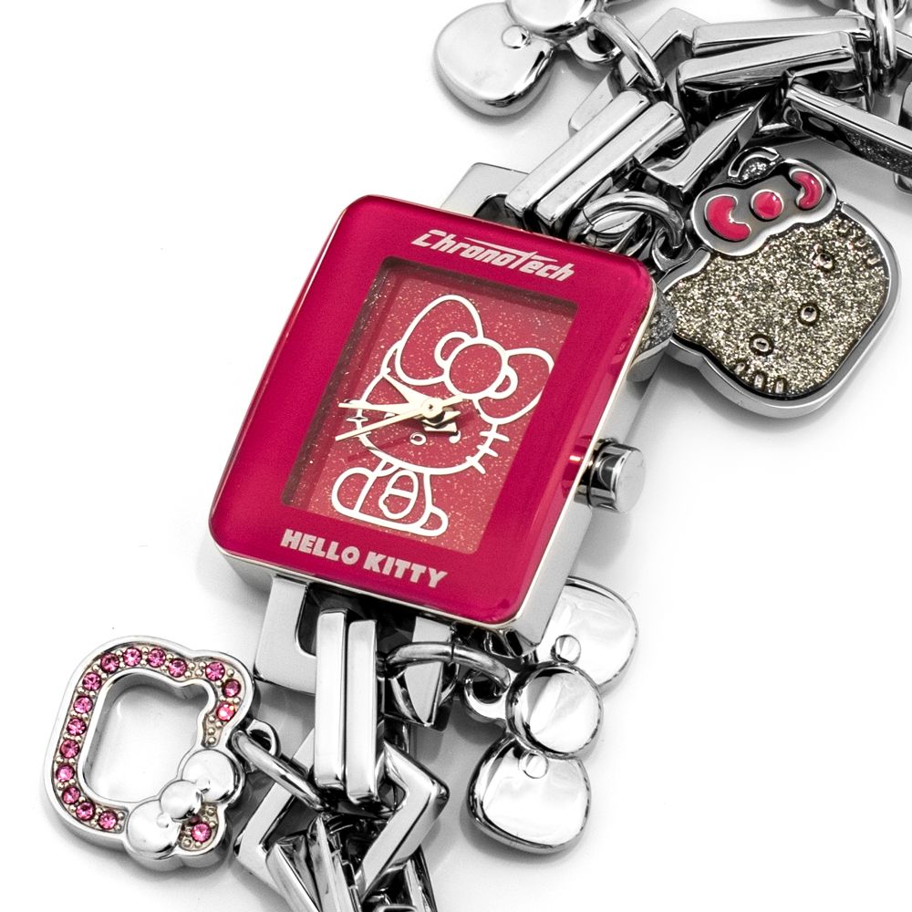 Reloj de acero inoxidable plateado