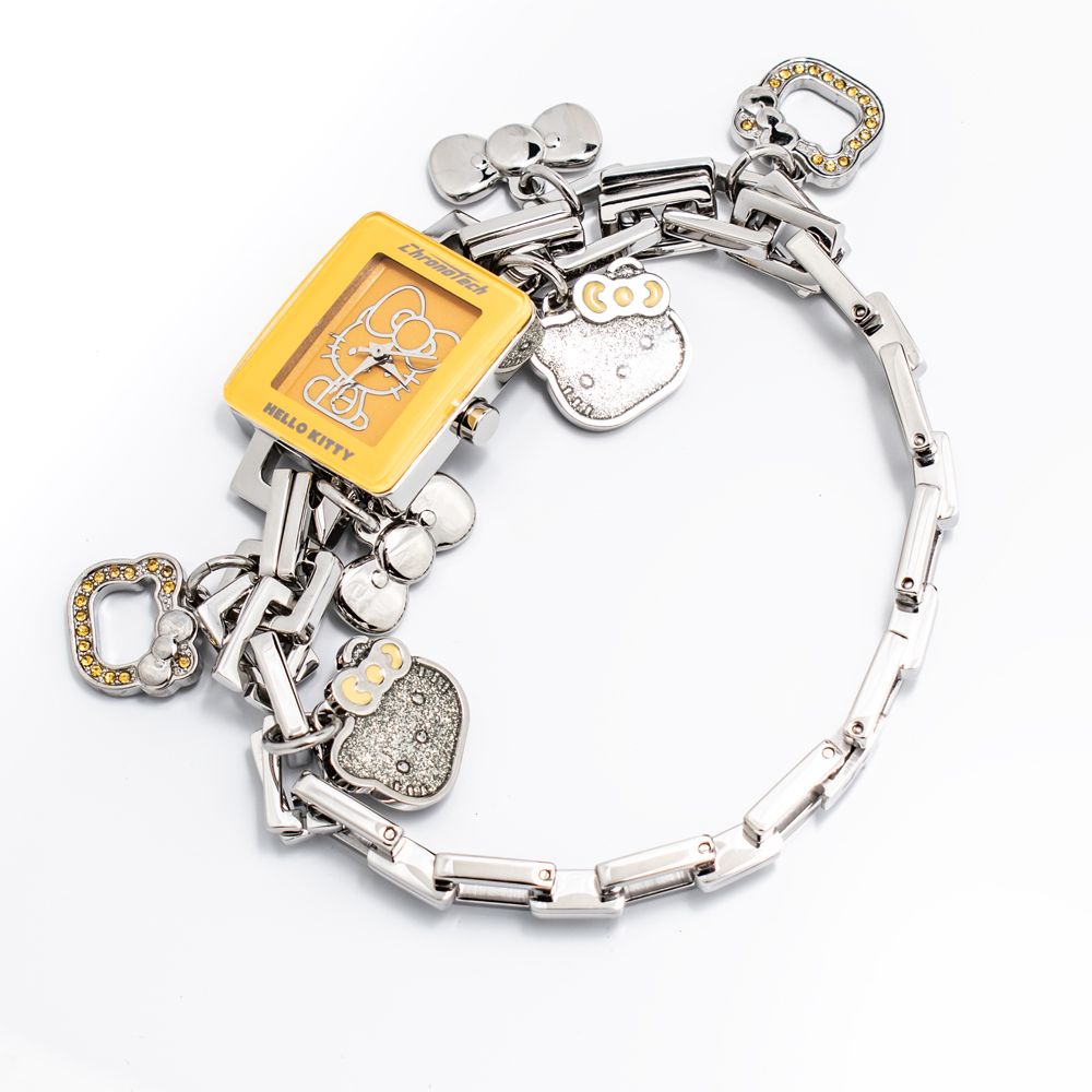 Reloj de acero inoxidable plateado