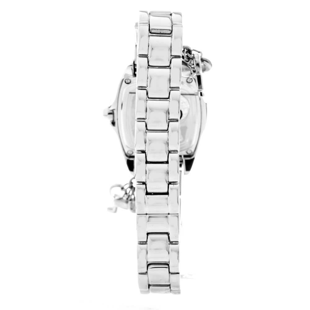 Reloj de acero inoxidable plateado