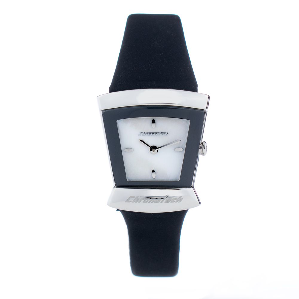 Reloj de piel azul