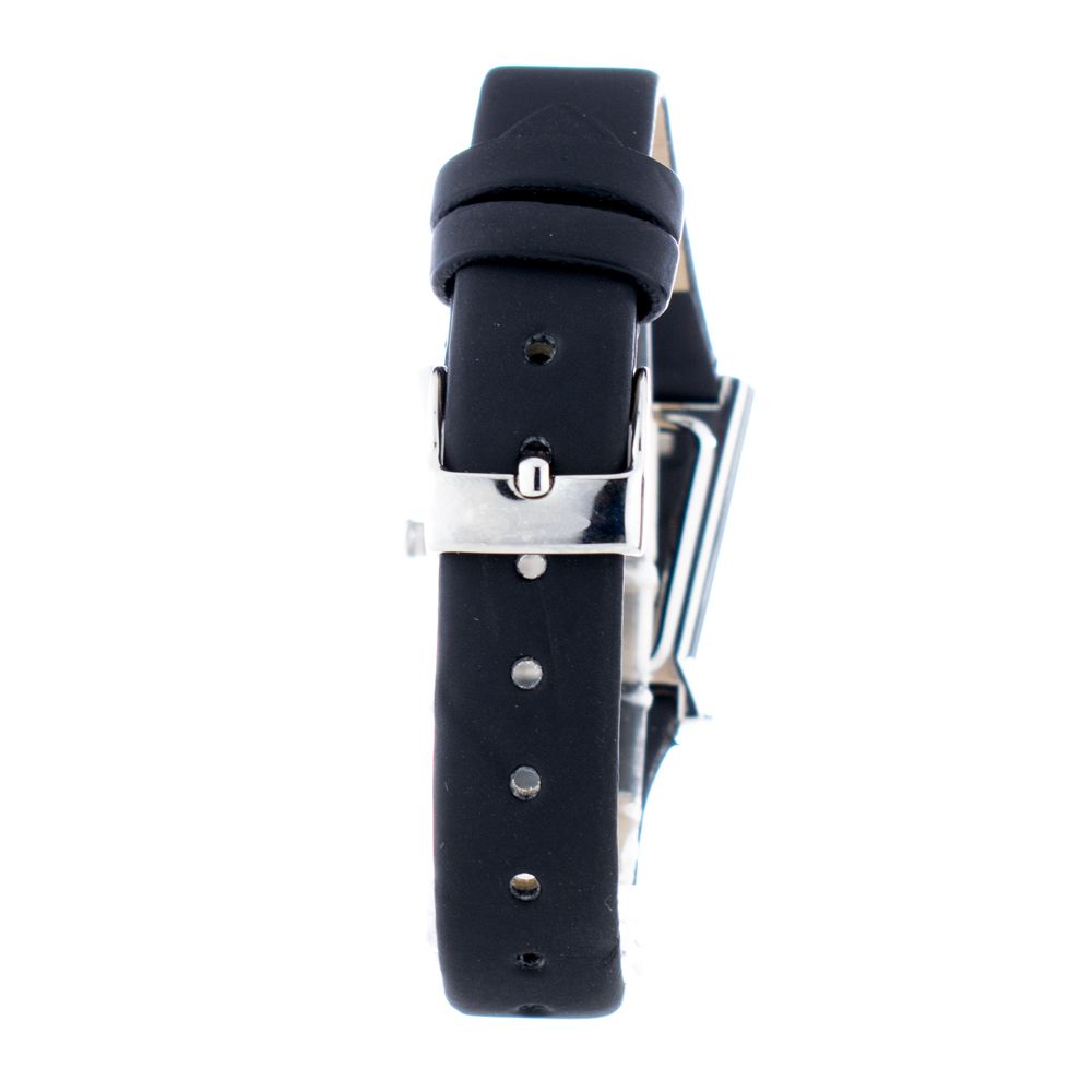 Reloj de piel azul