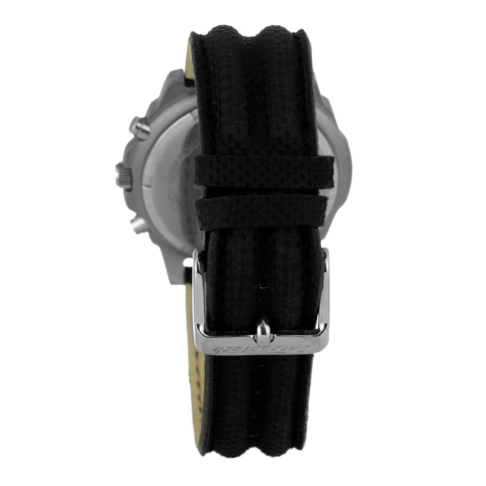Reloj de piel negro