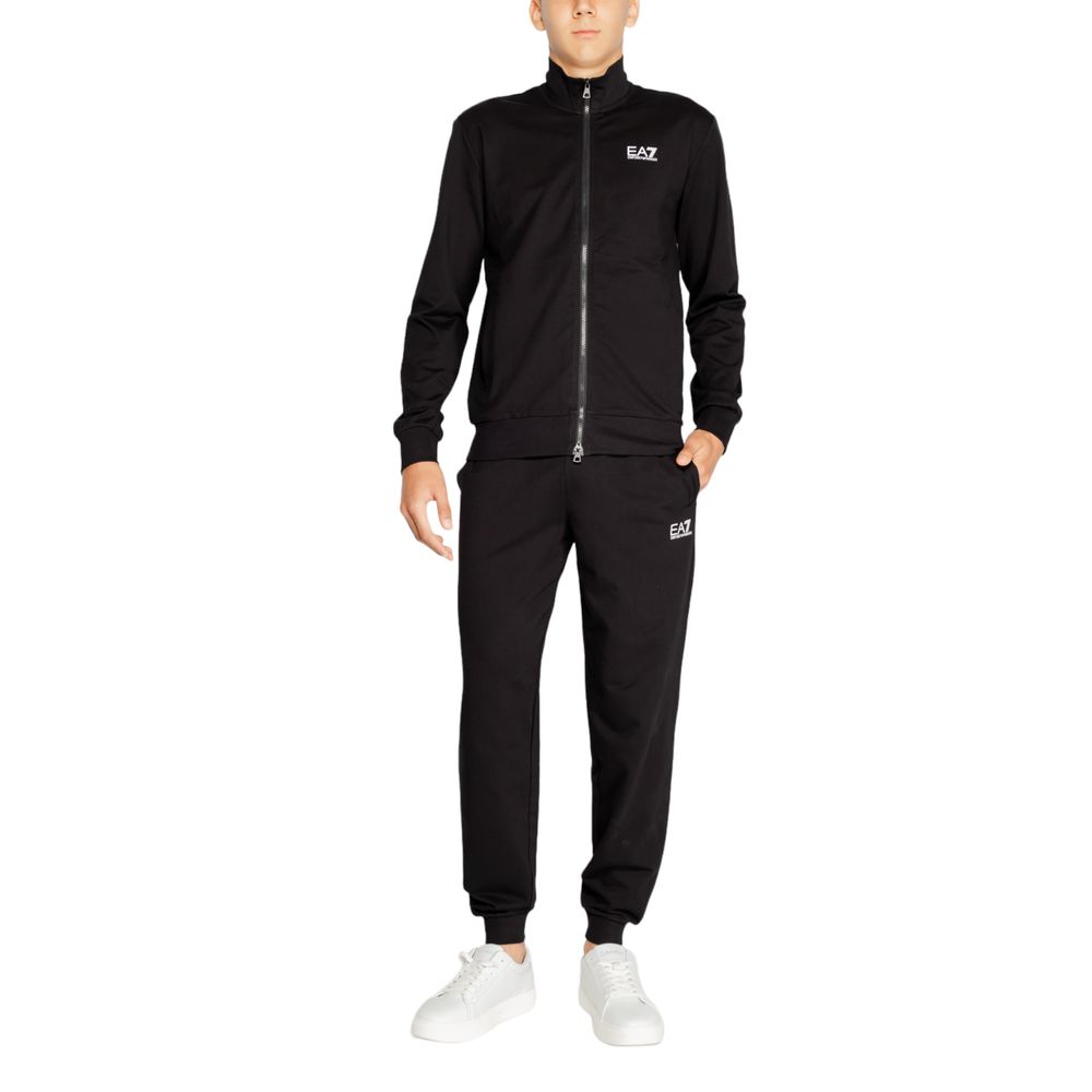 Sudadera negra de algodón