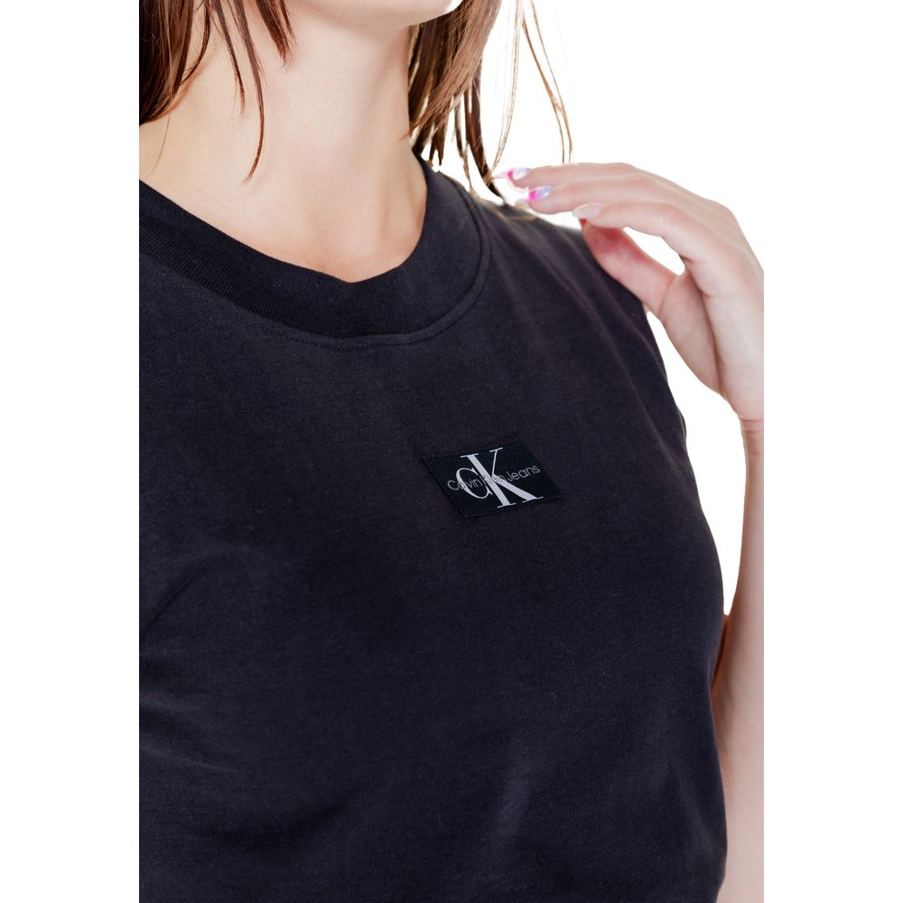 Tops y camisetas de algodón negro