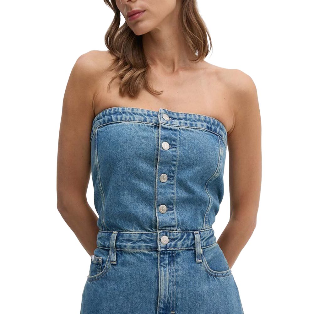 Blue Cotton Long