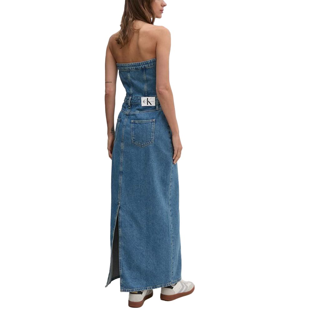 Blue Cotton Long