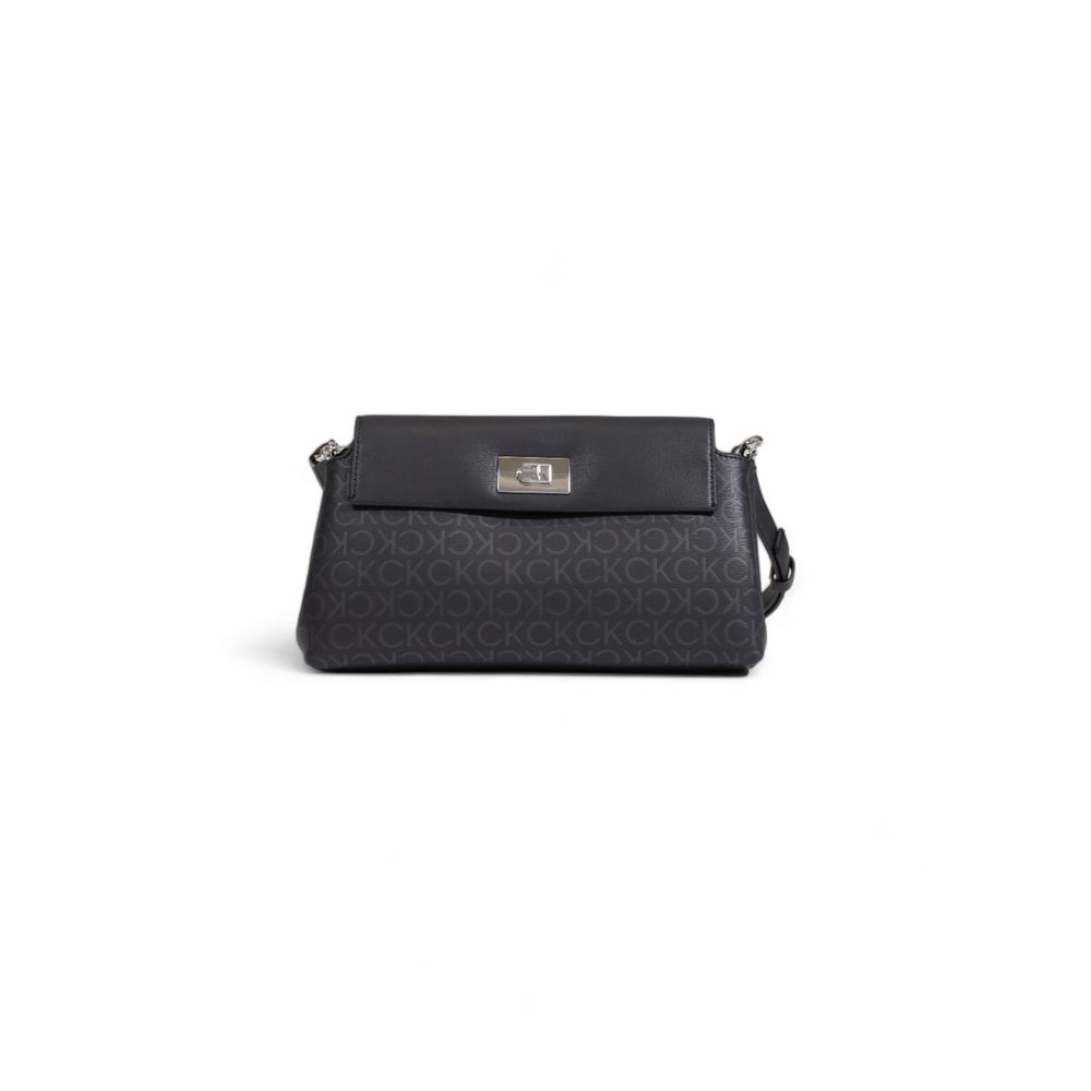 Bolso negro de poliéster reciclado