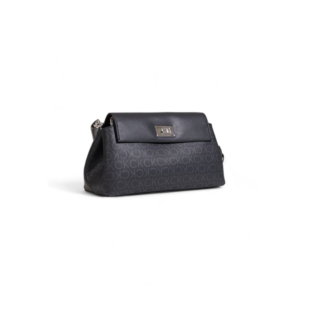 Bolso negro de poliéster reciclado