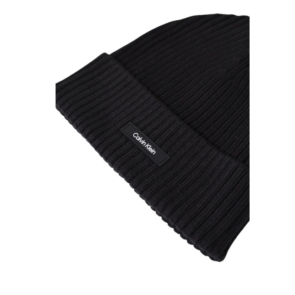 Black Organic Cotton Caps Baseball Hat
