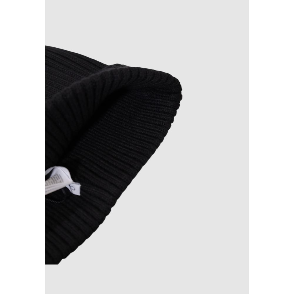 Black Organic Cotton Caps Baseball Hat
