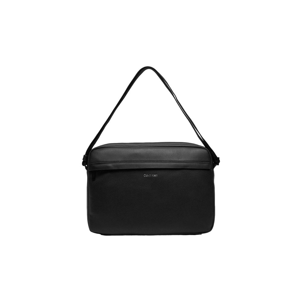 Bolsa negra de poliéster reciclado