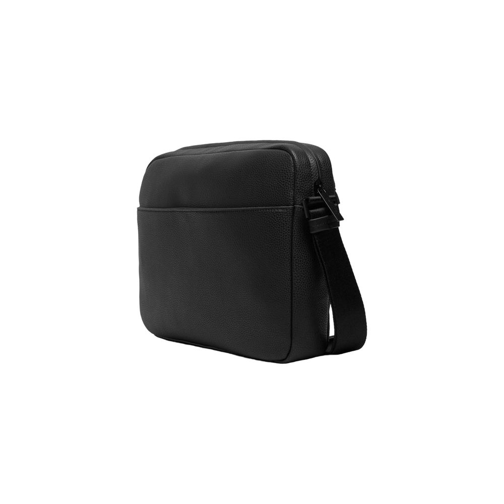 Bolsa negra de poliéster reciclado