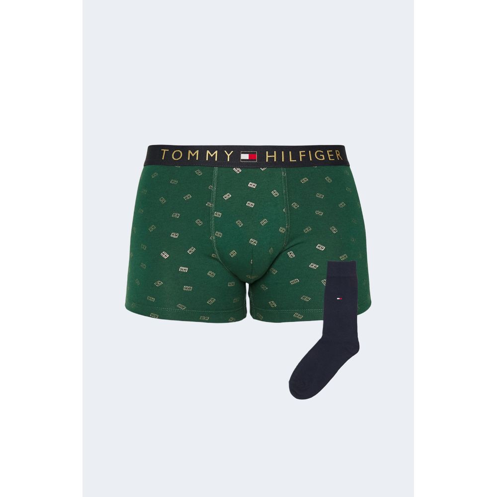 Green Cotton Boxer