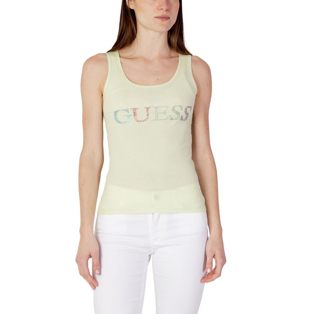 Tops y camisetas de algodón verde