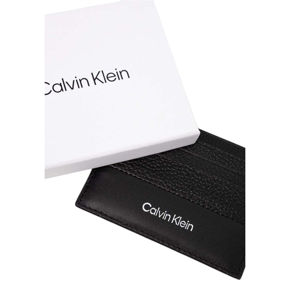 Black Leather Cardholder